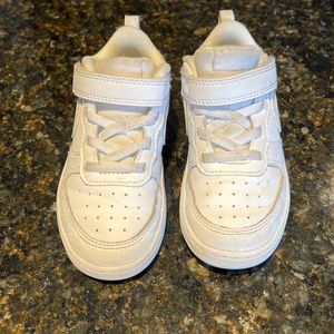 Nike size 9c shoes all white great condition!